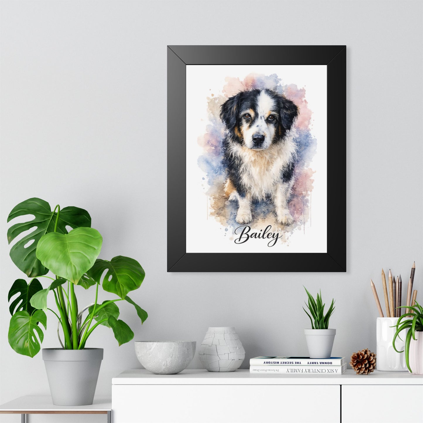 Watercolor Framed Wall Art