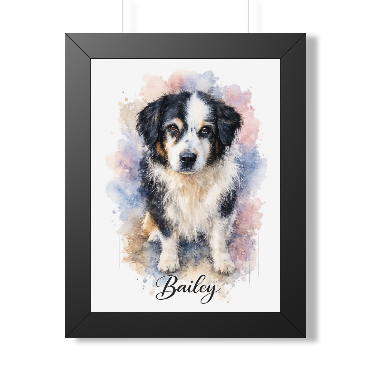 Watercolor Framed Wall Art
