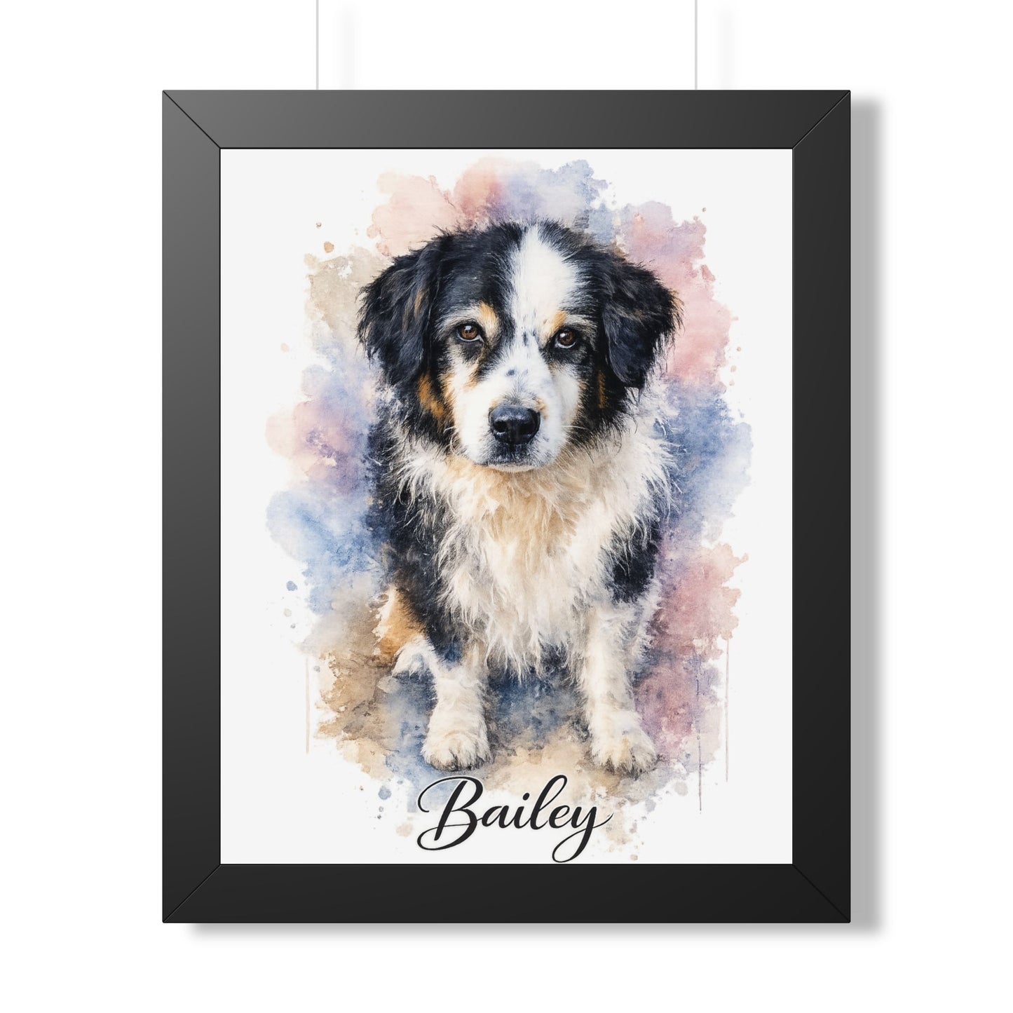 Watercolor Framed Wall Art