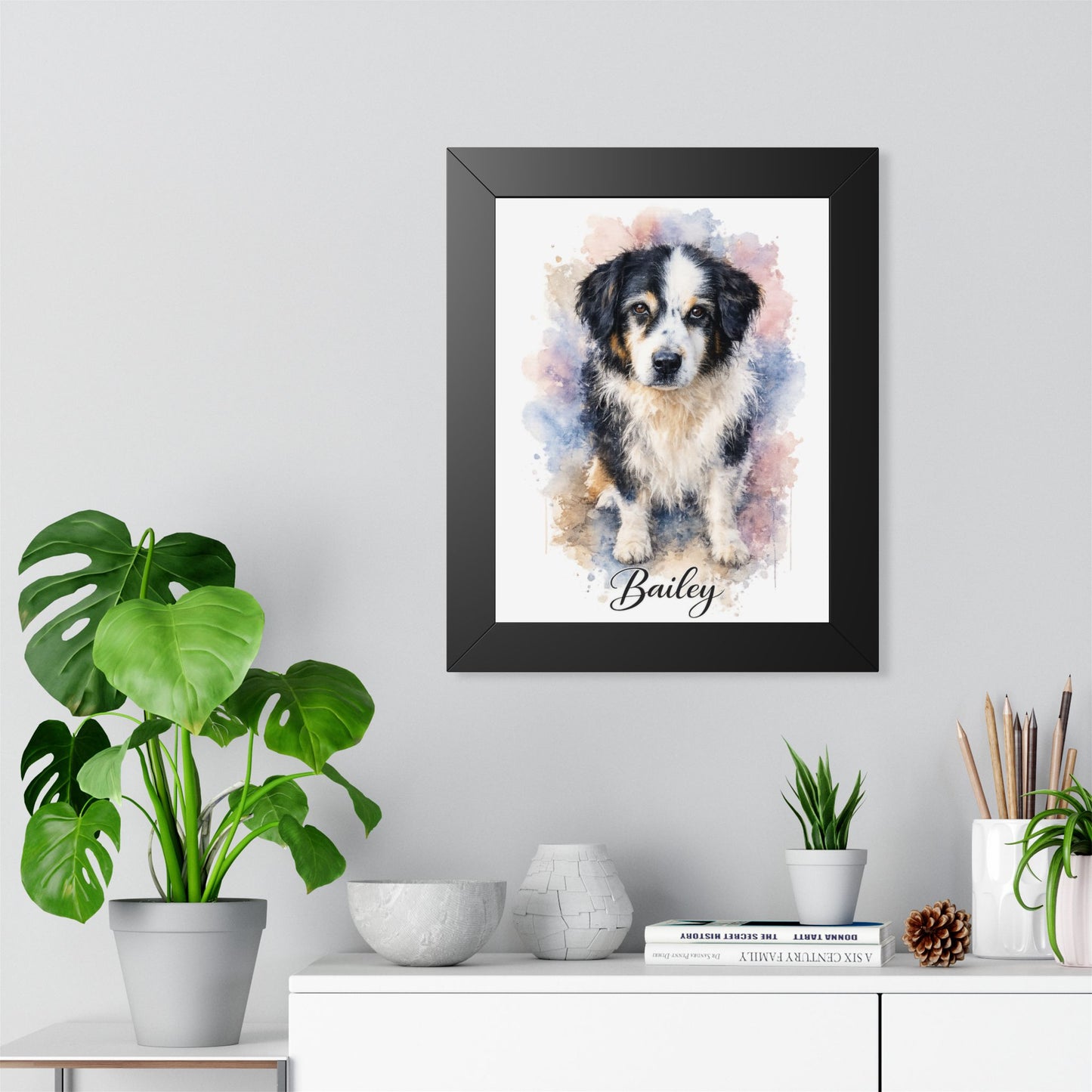 Watercolor Framed Wall Art