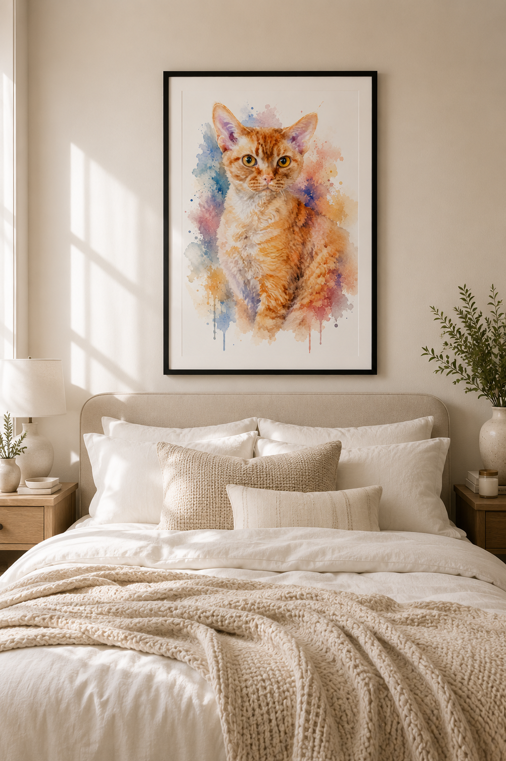 Watercolor Framed Wall Art