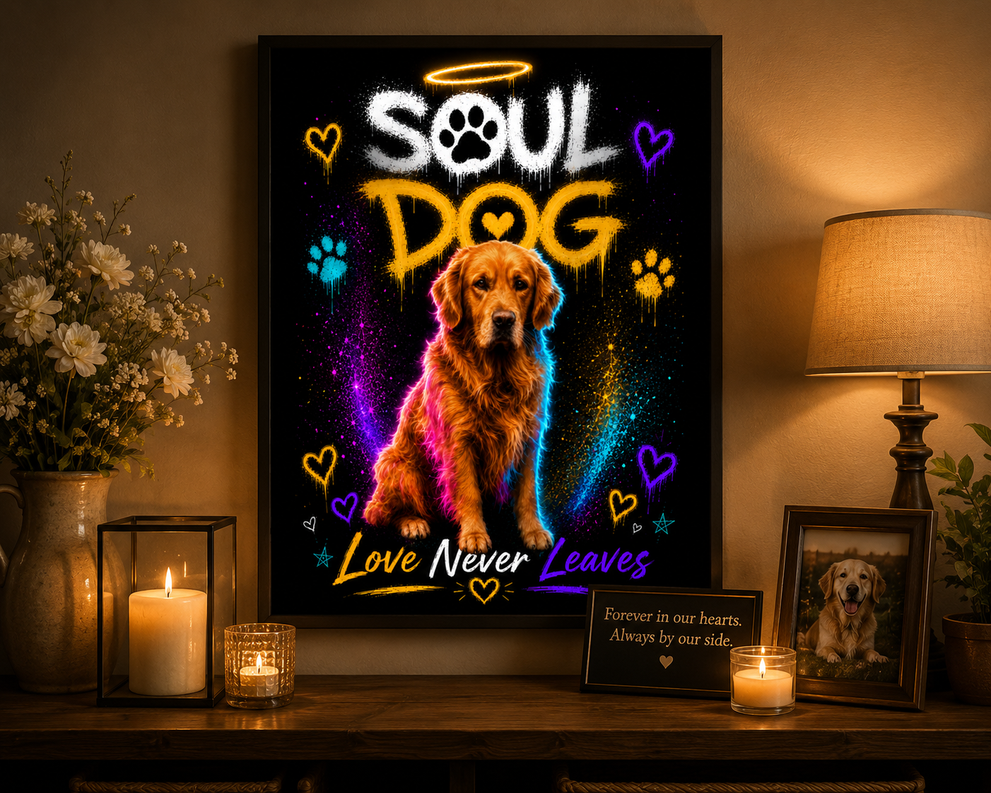Soul Dog Framed Wall Art