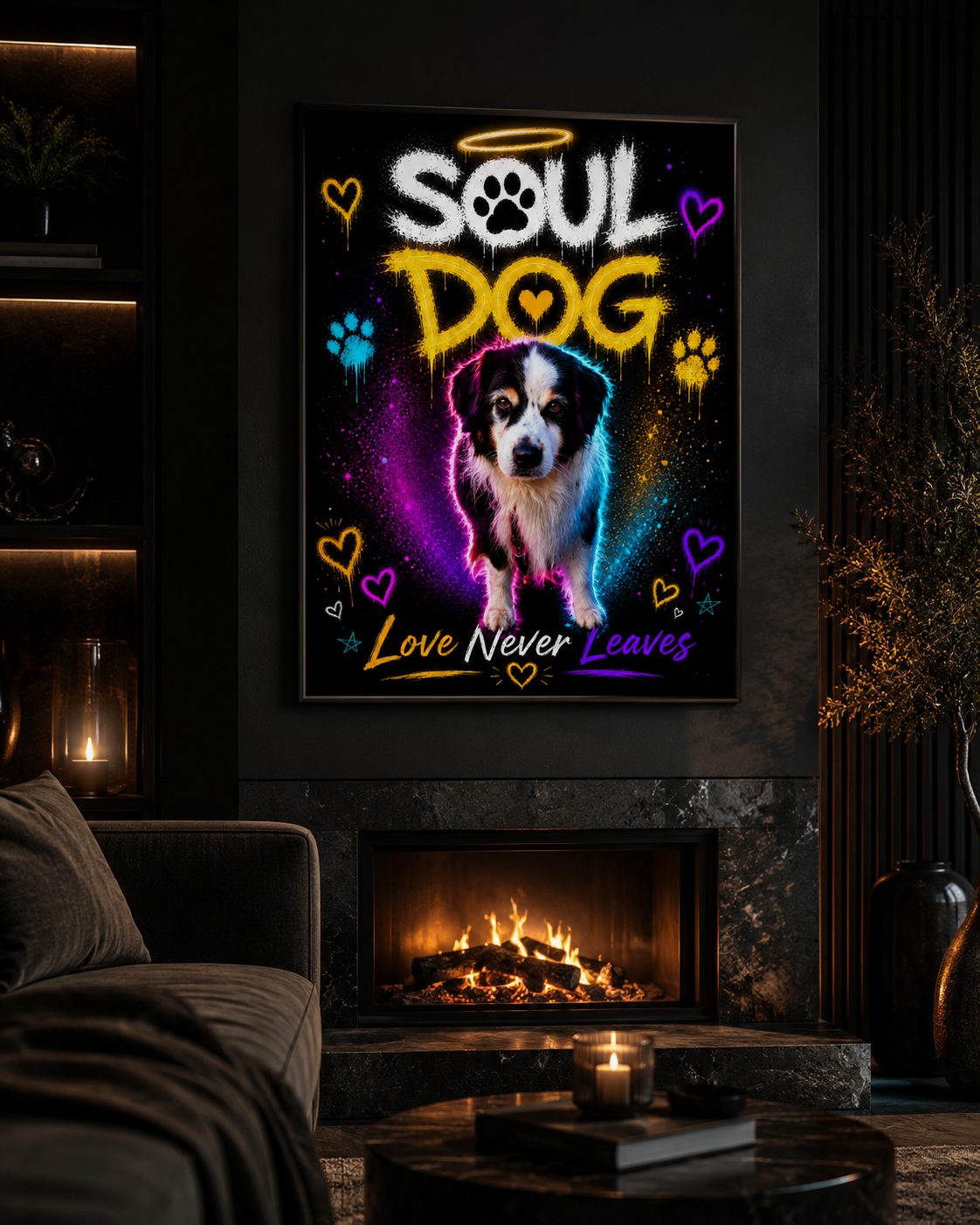 Soul Dog Framed Wall Art