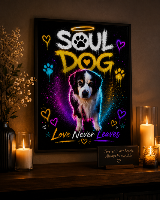 Soul Dog Framed Wall Art